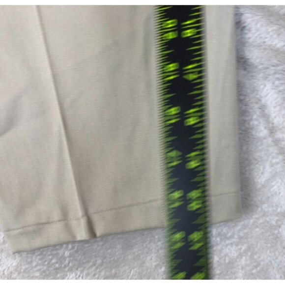 NWT Lee Men Relaxed Fit Khaki Pants 36X32 Beige Khaki Flat Front Stain Resistant - Picture 3 of 13